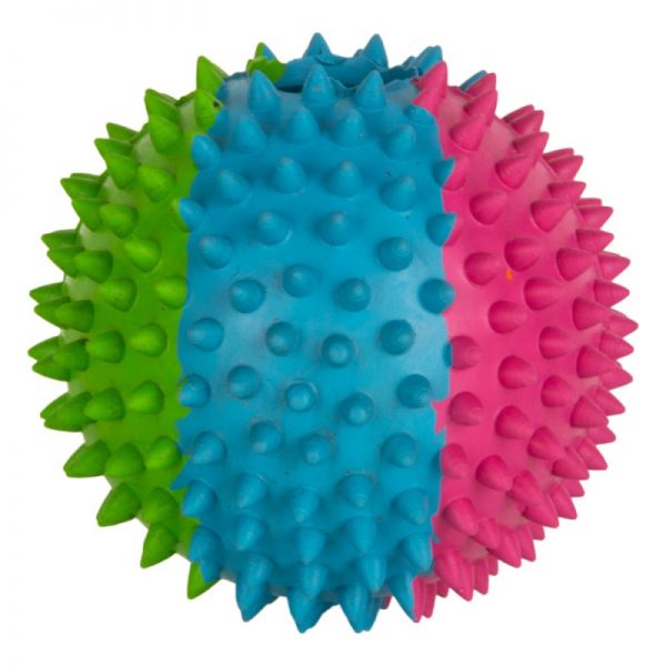 Natural Rubber Dog Toy- Star Ball Peppermint / Star Ball With Hole - Image 2